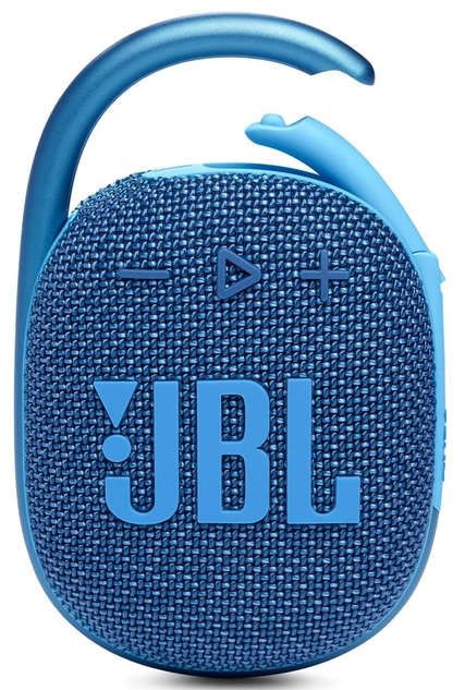 Портативна колонка JBL Clip 4 Eco Синій (JBLCLIP4ECOBLU)