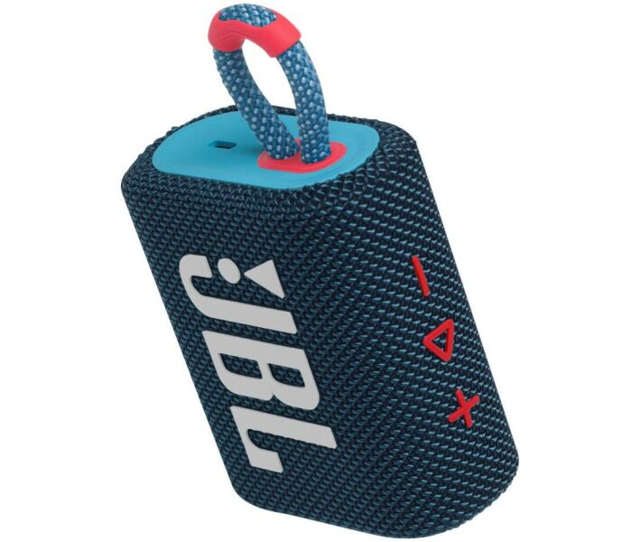 Портативна колонка JBL Go 3 Blue Pink (JBLGO3BLUР) фото №3