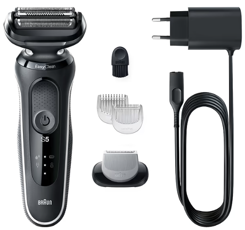 Бритва Braun Series 5 51-W1600s Чорний / Білий