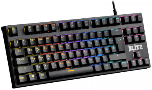 Клавіатура Defender Blitz GK-240L EN, Rainbow, mechanical (45241) фото №3