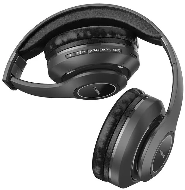 Навушники Borofone BO17 wireless headphones Black фото №2