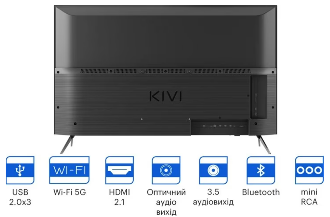 Телевизор Kivi 43U750NB фото №11