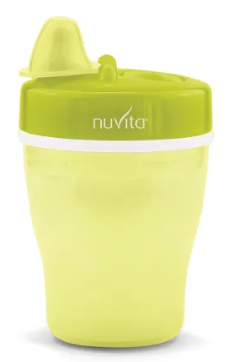 Посуд для дітей Nuvita Поїльник NV1433Lime 12м  200мл