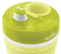 Посуд для дітей Nuvita Поїльник NV1433Lime 12м  200мл фото №2