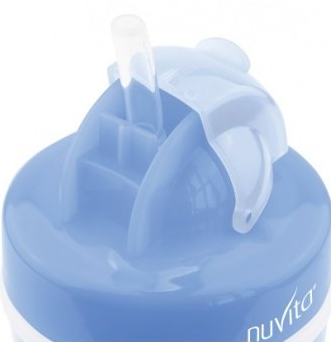 Посуд для дітей Nuvita Поїльник NV1436Blue 18м  200мл. фото №2