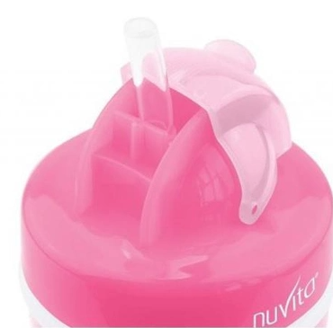 Посуд для дітей Nuvita Поїльник NV1436Pink 18м  200мл. фото №2