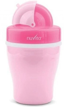 Посуд для дітей Nuvita Поїльник NV1436Pink 18м  200мл.