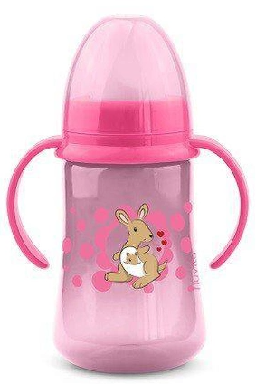 Посуд для дітей Nuvita Поїльник NV1440Pink 6м  250 мл