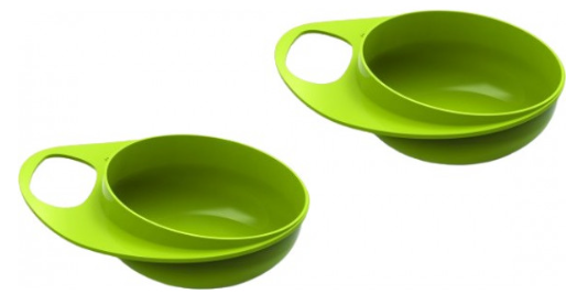 Посуд для дітей Nuvita Easy Eating NV8431Lime 2шт.