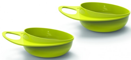 Посуд для дітей Nuvita Easy Eating NV8431Lime 2шт. фото №2