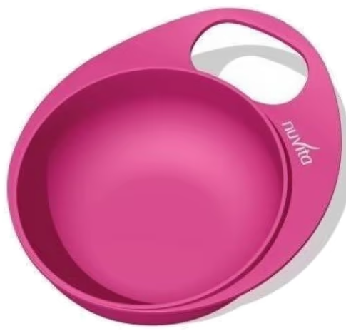 Посуд для дітей Nuvita Easy Eating NV8431Pink 2шт. фото №4