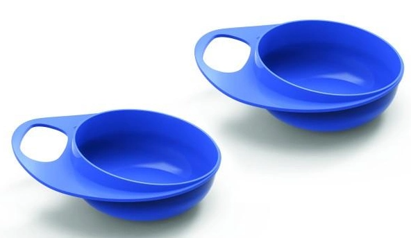 Посуд для дітей Nuvita Easy Eating NV8461Blue 2шт.