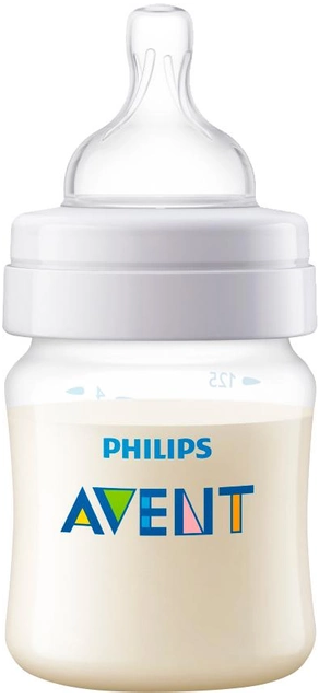 Пляшечка для годування Avent Антиколік SCY100/01, 125 мл