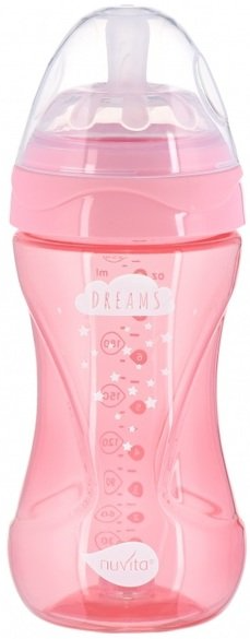 Пляшечка для годування Nuvita Антиколікова NV6032PINK, 250 мл