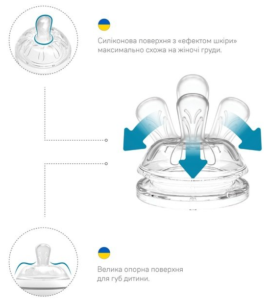 Пляшечка для годування Nuvita Антиколікова NV6032PINK, 250 мл фото №4