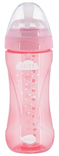 Пляшечка для годування Nuvita Антиколікова NV6052PINK, 330 мл