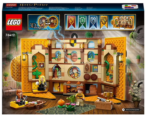 Конструктор Lego Harry Potter Прапор гуртожитку Гафелпаф (76412)