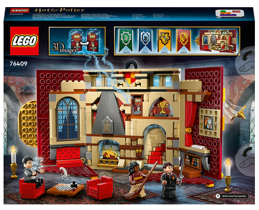 Конструктор Lego Harry Potter Прапор гуртожитку Ґрифіндор (76409)