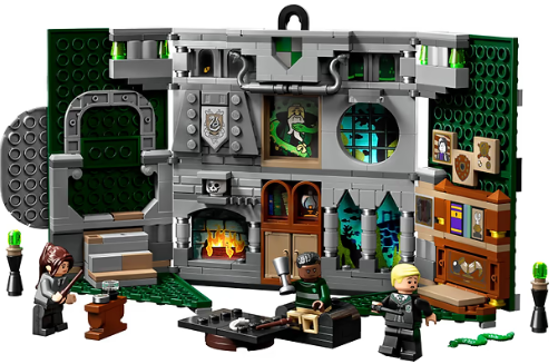 Конструктор Lego Harry Potter Прапор гуртожитку Слизерин (76410) фото №3