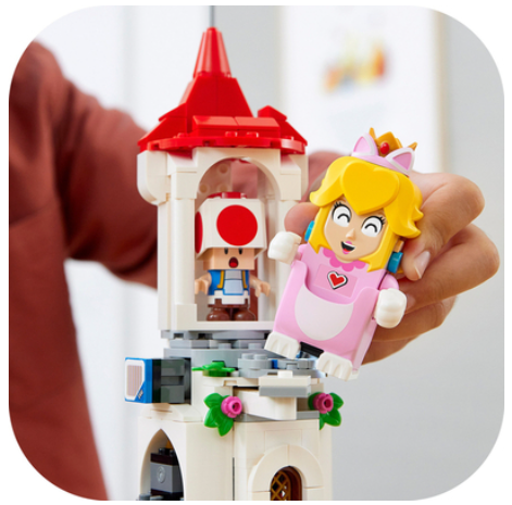 Конструктор Lego Super Mario™ Додатковий набір «Костюм Піч-кішки та Крижана вежа» (71407) фото №5