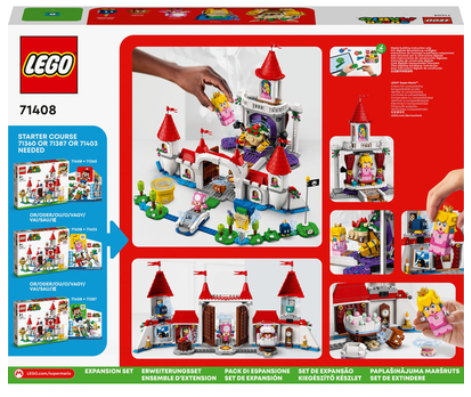 Конструктор Lego Super Mario™ Додатковий набір «Замок Персика» (71408) фото №3