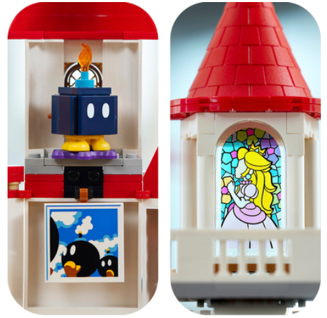 Конструктор Lego Super Mario™ Додатковий набір «Замок Персика» (71408) фото №5