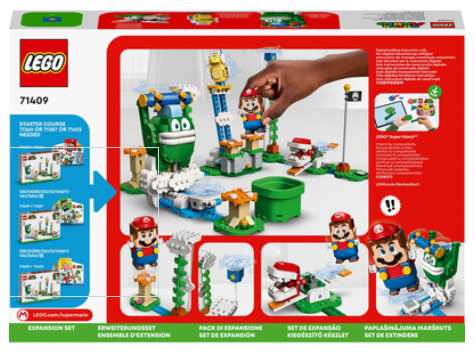 Конструктор Lego Super Mario™ Додатковий набір «Завдання «Дістати до хмарини» Великого Спайка» (71409) фото №2