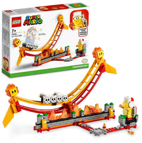 Конструктор Lego Super Mario Поїздка на лава-хвилі. Додатковий набір (71416)