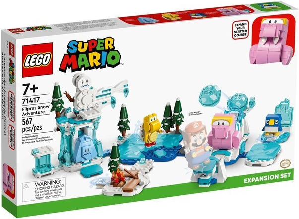 Конструктор Lego Super Mario Снігова пригода Моржа-Перевертуна. Додатковий набірь (71417)