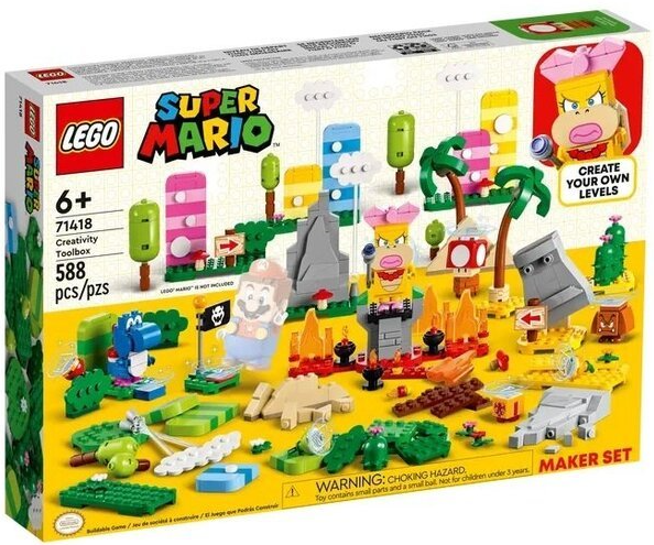 Конструктор Lego Super Mario Набір для творчості для майстрів (71418)