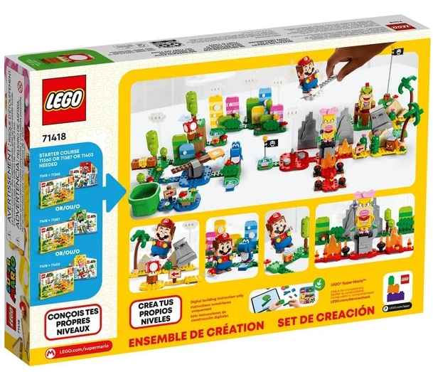 Конструктор Lego Super Mario Набір для творчості для майстрів (71418) фото №5