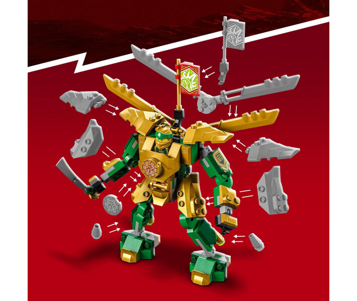 Конструктор Lego Ninjago Битва робота Ллойда EVO (71781) фото №4