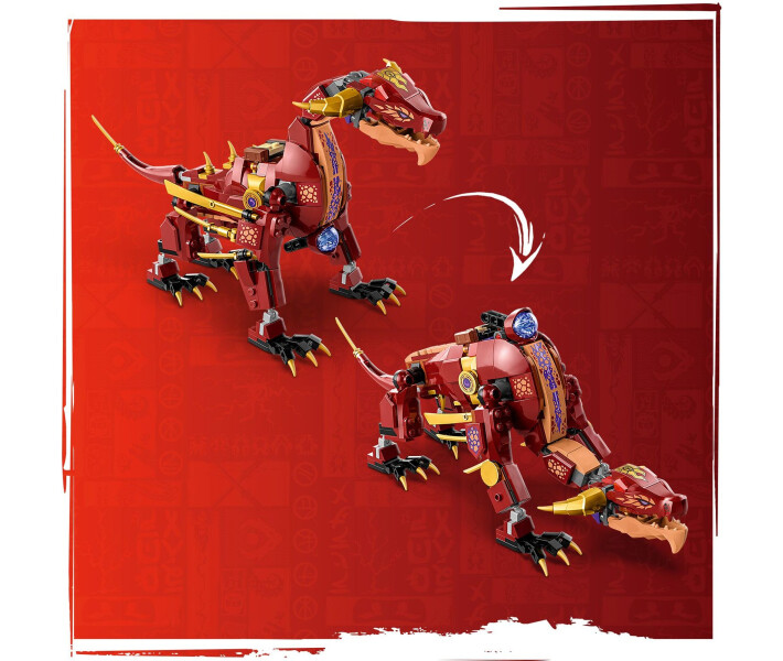 Конструктор Lego Ninjago Вулканічний Дракон, що трансформує Хітвейва (71793) фото №7