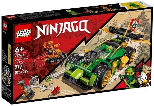 Конструктор Lego Ninjago Гоночний автомобіль ЕВО Ллойда (71763)