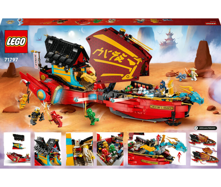 Конструктор Lego Ninjago Дарунок долі — перегони з часом (71797)