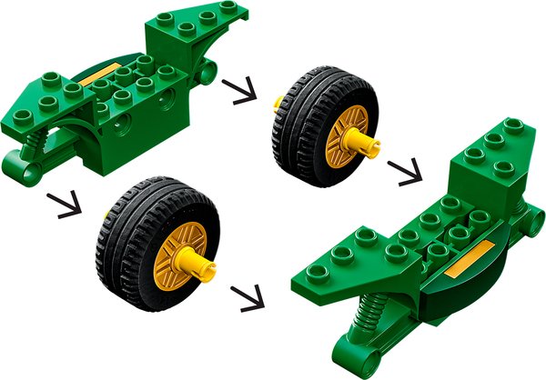 Конструктор Lego Ninjago Дорожній мотоцикл ніндзя Ллойда (71788) фото №4