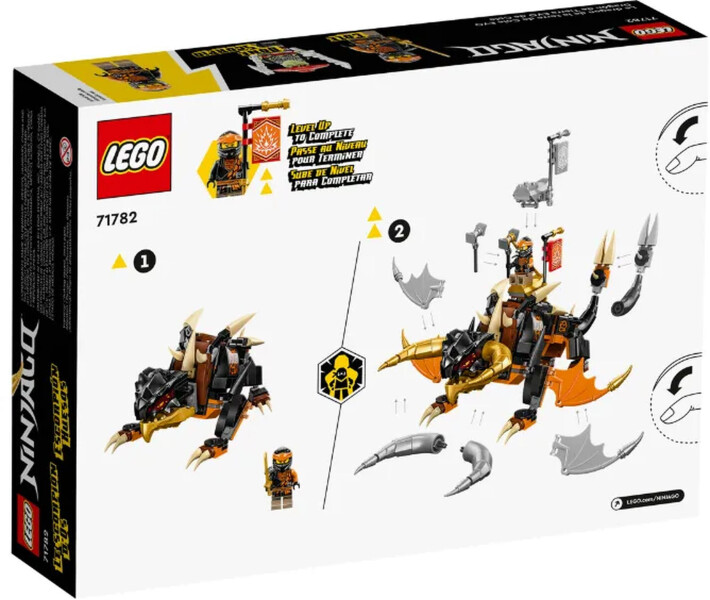 Конструктор Lego Ninjago Земляний дракон Коула EVO (71782) фото №3