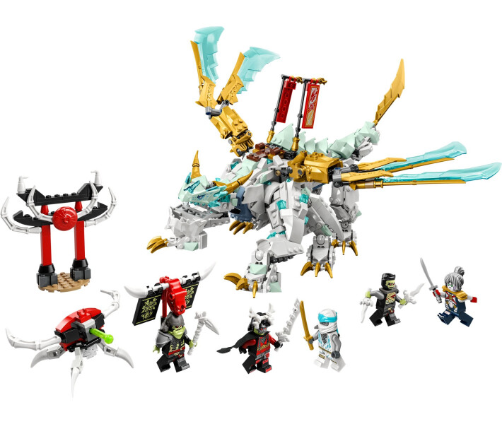 Конструктор Lego Ninjago Істота Крижаний Дракон Зейна (71786) фото №2