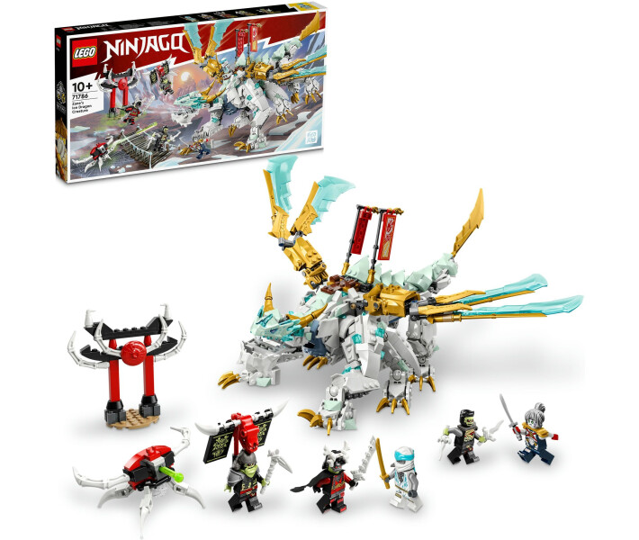 Конструктор Lego Ninjago Істота Крижаний Дракон Зейна (71786) фото №3