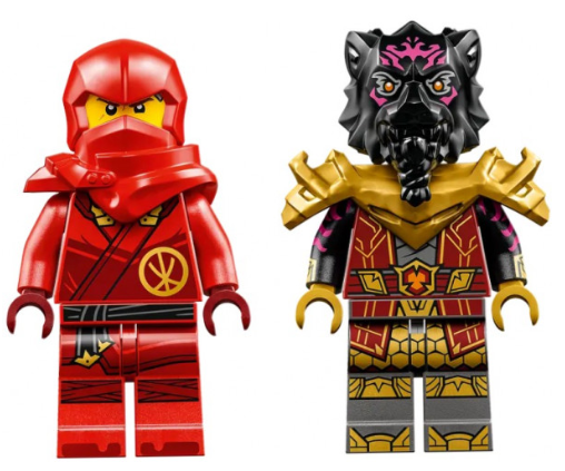 Конструктор Lego Ninjago Кай та Рас: Битва на машині та мотоциклі (71789) фото №4