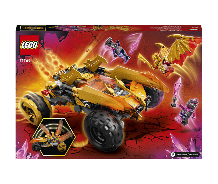 Конструктор Lego Ninjago Крейсер Дракона Коула (71769) фото №2