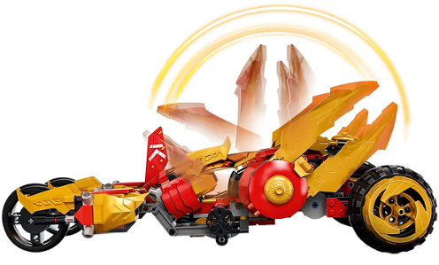 Конструктор Lego Ninjago Рейдер Золотого дракона Кая (71773) фото №3