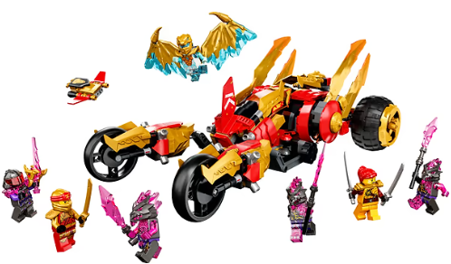 Конструктор Lego Ninjago Рейдер Золотого дракона Кая (71773) фото №6