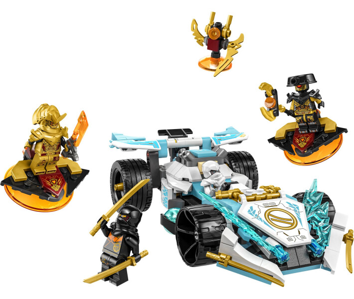 Конструктор Lego Ninjago Суперсила дракона Зейна автомобіль для перегонів спін-джитсу (71791) фото №3
