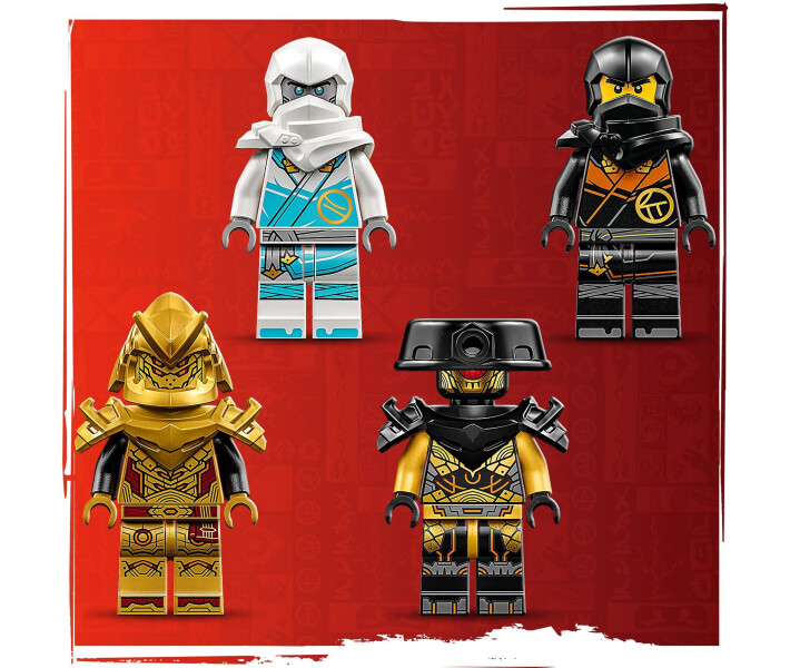 Конструктор Lego Ninjago Суперсила дракона Зейна автомобіль для перегонів спін-джитсу (71791) фото №4
