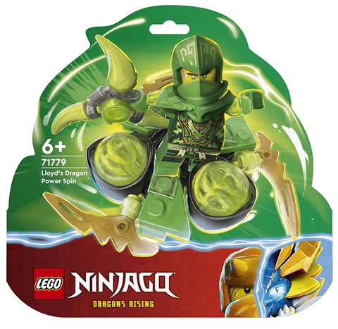 Конструктор Lego Ninjago Суперсила дракона Ллойда обертання спін-джитсу (71779)
