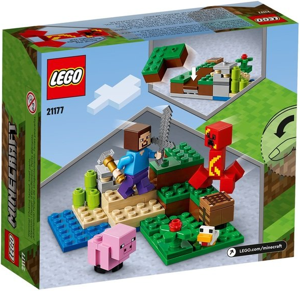 Конструктор Lego Minecraft Засідка Кріпера (21177) фото №2