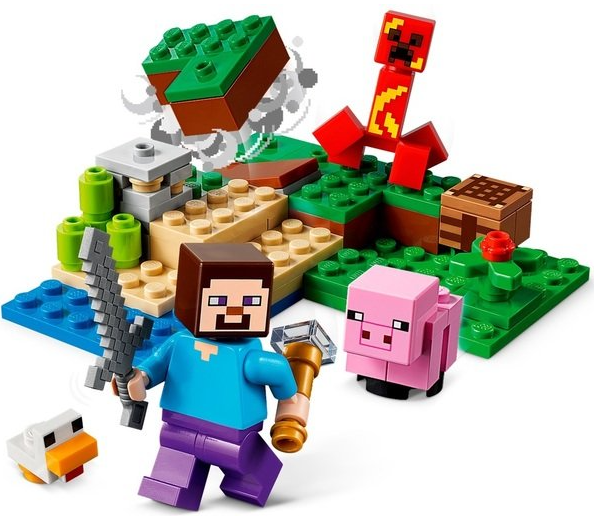 Конструктор Lego Minecraft Засідка Кріпера (21177) фото №4