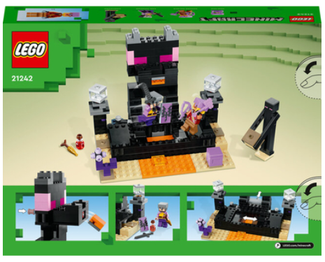 Конструктор Lego Minecraft Кінцева арена (21242) фото №3