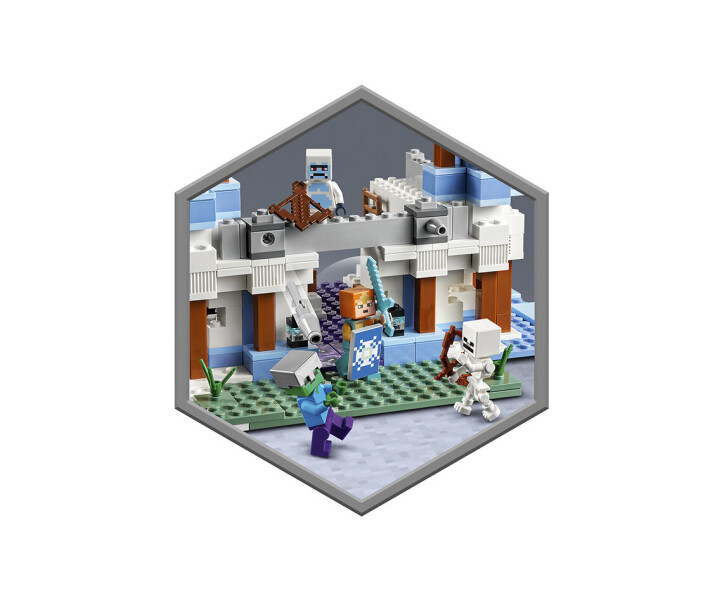 Конструктор Lego Minecraft Крижаний замок (21186) фото №2
